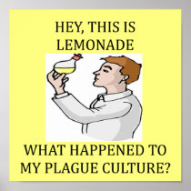 funny biology lab joke print