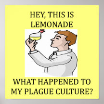 funny biology lab joke print