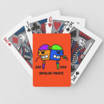 funny bipolar pirate playing cards