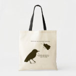 Funny birds and bees bag for insect lovers