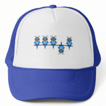 funny birds mesh hat