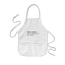Funny Birth Control Maternity Apron