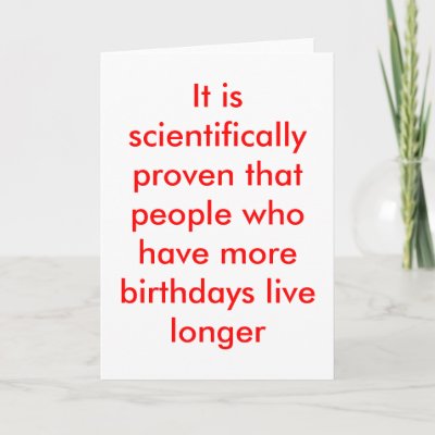 Funny Birthday Card