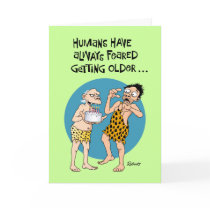 Funny Birthday Card: Ageing
