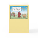 Funny birthday card: Alien and Dog