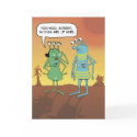 Funny birthday card: Alien jerk by chuckink Funny birthday card: Alien jerk