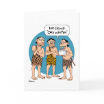 Funny Birthday Card: Cake with Fire