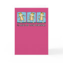 Funny birthday card: Cat Dancing by chuckink Funny birthday card: Cat Dancing
