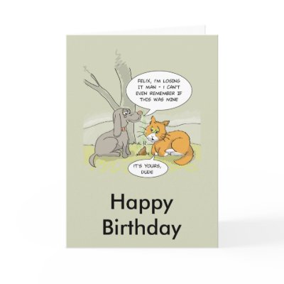 Birthday Cakes  Dogs on Funny Birthday Card  Dog Poo From Zazzle Com