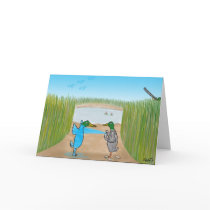 Funny Birthday Card For Duck Hunters by bad_Onions Funny Birthday Card For Duck Hunters