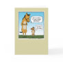 Funny birthday card: Little Horse