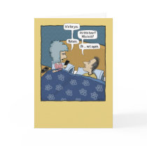 Funny birthday card: Nature Calls by chuckink Funny birthday card: Nature Calls