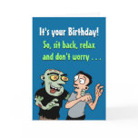 Funny Birthday Card: Older