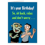 Funny Birthday Card: Older