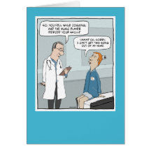 Funny birthday card: Song in My Head