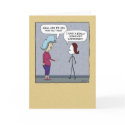 Funny birthday card: Thin