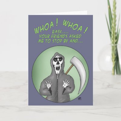 Funny Birthday Cards: A year older