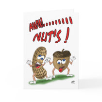Funny Birthday Cards: Aw Nuts by nopolymon Funny Birthday Cards: Aw Nuts