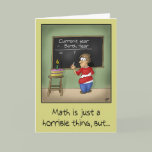 Funny Birthday Cards: Birthday Math