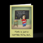Funny Birthday Cards: Birthday Math