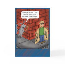 Funny Birthday Cards: Birthday Tail
