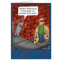 Funny Birthday Cards: Birthday Tail