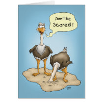 Funny Birthday Cards: Don’t Be Scared cards
