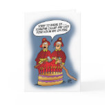 Funny Birthday Cards: Fire Alarm