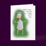 Funny Birthday Cards: I'm the Sheep