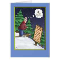 Funny Birthday Cards: It’s all down hill cards