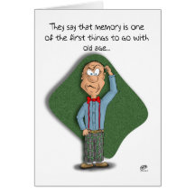 Funny Birthday Cards: Memory