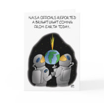 Funny Birthday Cards: NASA Officials