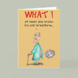 Funny Birthday Cards: Old Fart