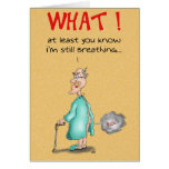 Funny Birthday Cards: Old Fart