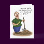 Funny Birthday Cards: Older than Dirt