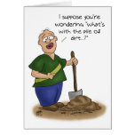 Funny Birthday Cards: Older than Dirt