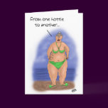 Funny Birthday Cards: One hottie to another
