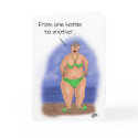 Funny Birthday Cards: One hottie to another by nopolymon Funny Birthday Cards: One hottie to another