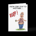 Funny Birthday Cards: One stud to another by nopolymon Funny Birthday Cards: One stud to another