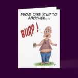 Funny Birthday Cards: One stud to another
