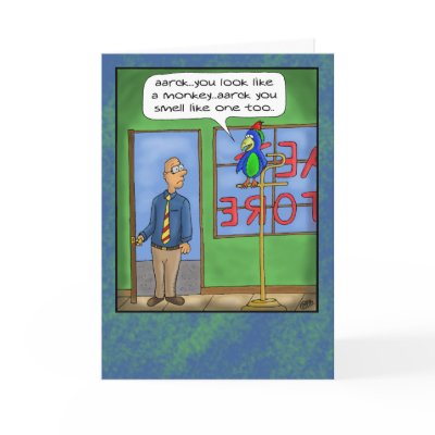 Funny Birthday Cards: Pet Shop by nopolymon