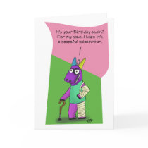 Funny Birthday Cards: Pinata Abuse