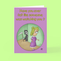 Funny Birthday Cards: Someones Watching You