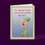 Funny Birthday Cards: The Secret