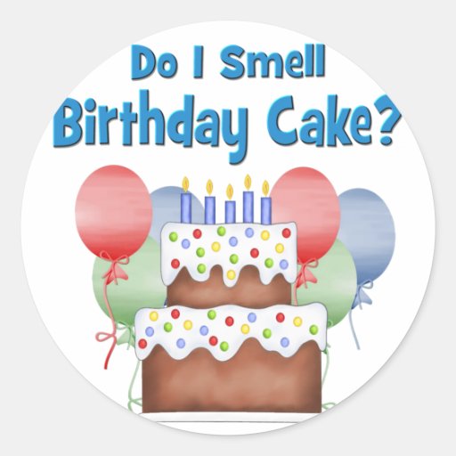 Funny Birthday Classic Round Sticker Zazzle