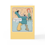 Funny birthday: Don't Just Sit There cards
