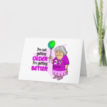 Gifts Cards  Women on Funny Birthday Gift Card