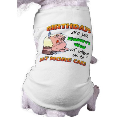 Funny Birthday Gift pet clothing