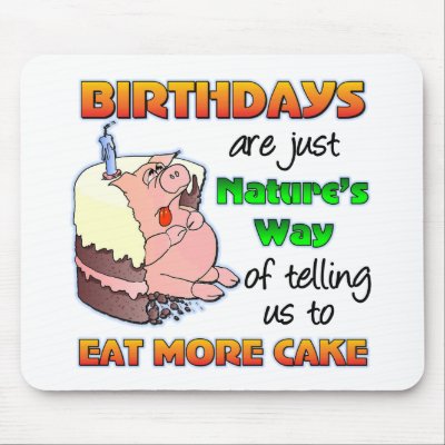 Funny Birthday Gift mousepads