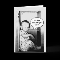 Funny Birthday Greeting Card